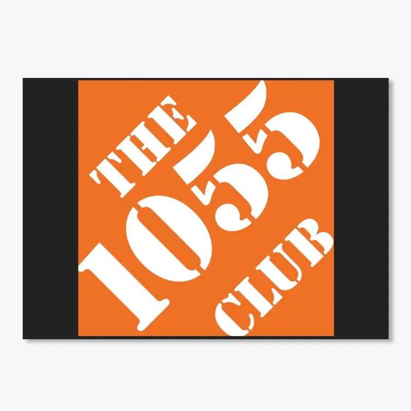 1055 Club Sticker